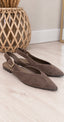 Zapato destalonado hebilla