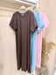 Vestido mangas globo