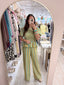 Conjunto rayas peplum