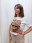 Camiseta leopardo pañoleta