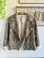 Chaqueta antelina mini leo