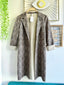 Gabardina antelina mini leo maxi