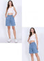 Bermuda denim fluida